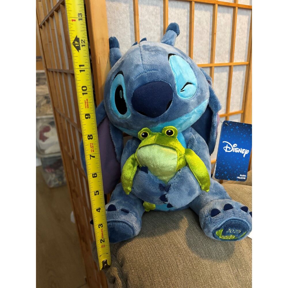 Disney Parks Authentic 2025 "626 Day" Stitch & Frog Limited Release Plush